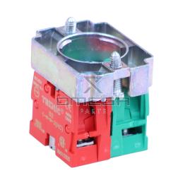 UpRight / Snorkel 514491-000 Base holder with NO and NC contact block