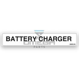 GMG 268553-EN GMG Decal battery charger EN
