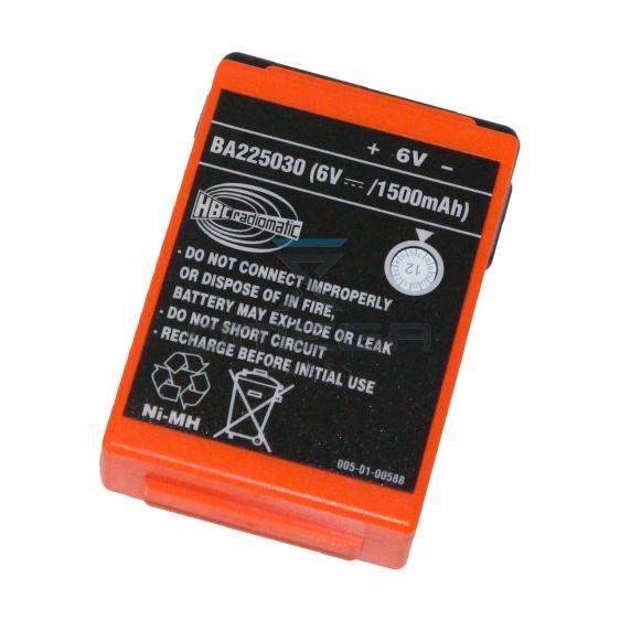 BA225030 HBC Radiomatic - Battery NiMH 6V 1500mAh | Omega Parts ...