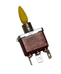 JLG 4360328S Toggle switch, yellow
3 pos - spring return center
Double pole