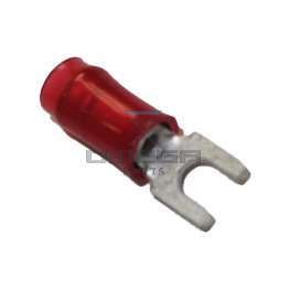 OMEGA 126802 Terminal spade / fork 3 mm/ red