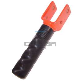 UpRight / Snorkel 127076 Grip plastic handle grip black