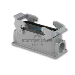 OMEGA 130024 Housing connector 24 pos Harting