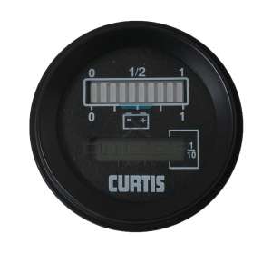 Curtis 803RB2448BCJ3010 Battery discharge - hour meter - 24V / 48V