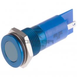 OMEGA 132712 LED Blue - 16mm - 12V