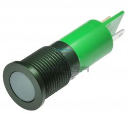 OMEGA 132714 LED Green - 16mm - 12V