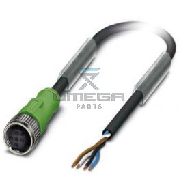 OMEGA 132906 Cable assembly - M12 connector - 4P - 10mtr