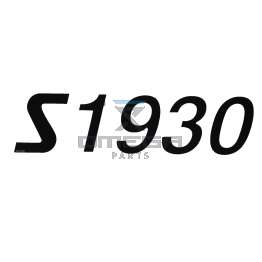 UpRight / Snorkel 0361242 Decal S1930 logo