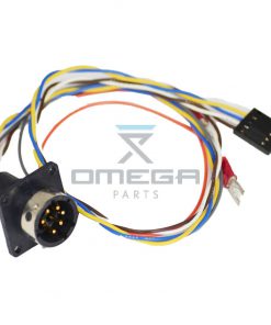 UpRight / Snorkel 502587-001 Socket with harness - for upper control box