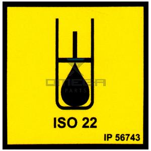 NiftyLift P14415 Decal - Hydraulic oil
