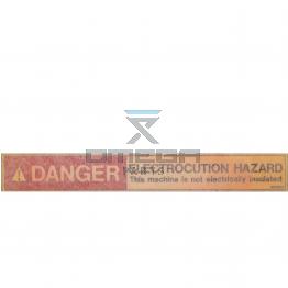 UpRight / Snorkel 0072531 danger electrical hazard