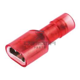 OMEGA 194006 Terminal connector female - red
