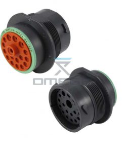 OMEGA 215014 Connector 18 way - housing