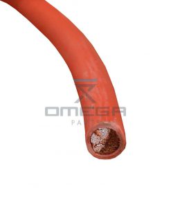 OMEGA 215022 Battery cable - red - 50 mmq