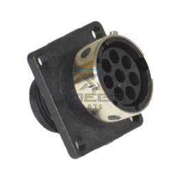 UpRight / Snorkel 510547-000 Connector 8 pol - panel mount - size 12