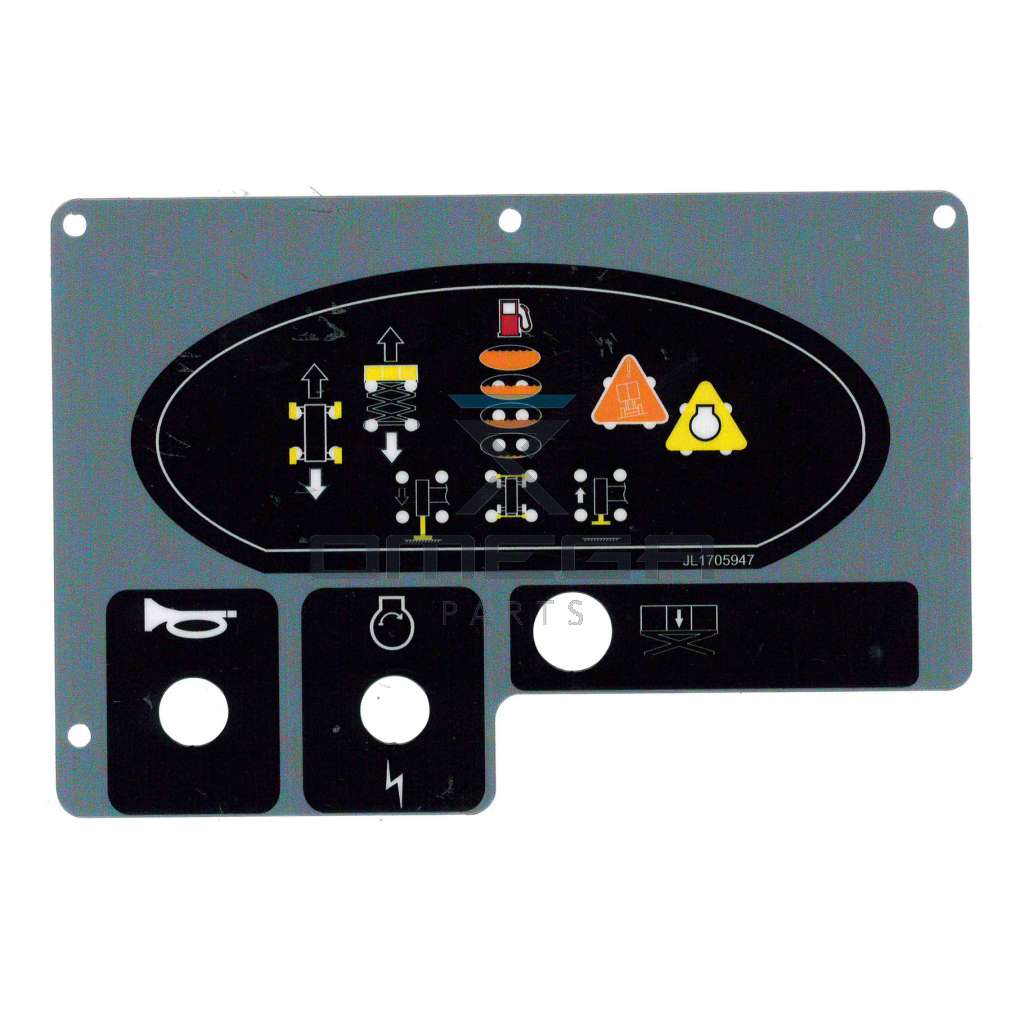 JLG 1705947 Decal upper control box