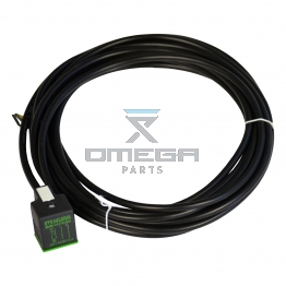 OMEGA 320436 Valve plug for drive coils - with cable 3x1 mmq - 5 mtr