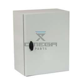 OMEGA 326112 Electric box - steel - with door - 500x400x250 mm