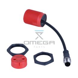 OMEGA 328102 Magnetic Non-Contact Safety Switch - round 30mm - with M12 connector