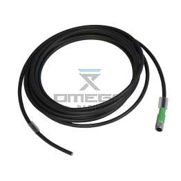 OMEGA 329008 Cable assy. - M12 connector - 12 core -  open end - 5 mtr
