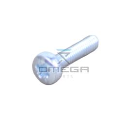 OMEGA 342066 Screw - M3x12 Steel - Pan Head Pozidriv