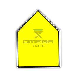 UpRight / Snorkel 068637-000 Decal - arrow yellow
