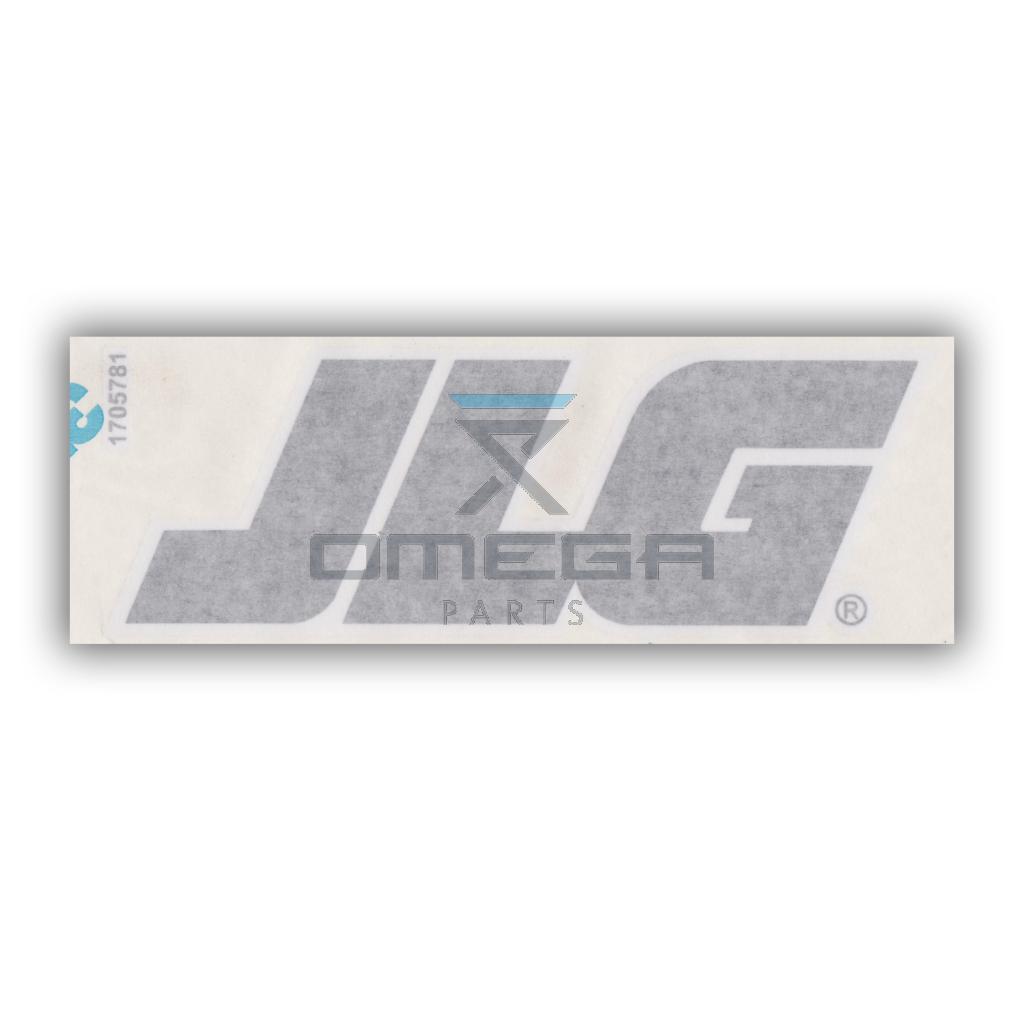 JLG 1705781 Decal - JLG logo - 7cm