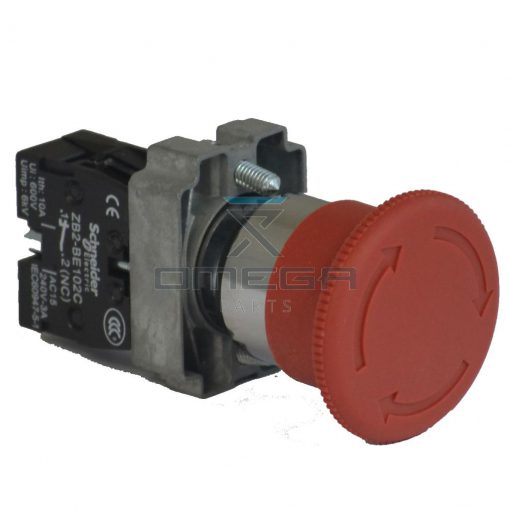 GMG 43030 E-stop + NC contact block