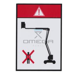 Haulotte 3078143550 Decal