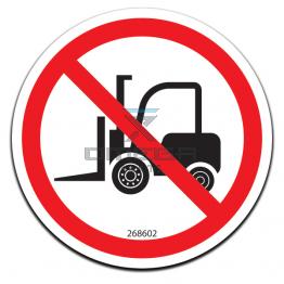 GMG 21045 Decal - no forklift here