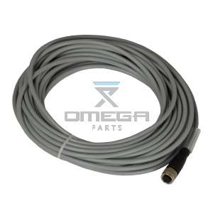 Omega Infra BV 402.074 Cable with connector for sensor with M12 fitting - 10 mtr