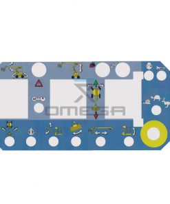 Haulotte 307P217930 Decal - upper control box 