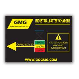 GMG GMG-01 Decal GMG battery charger
