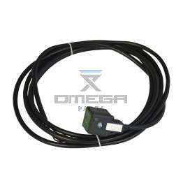 OMEGA 416410 Valve plug with led - with cable 3x1 mmq - 3 mtr
