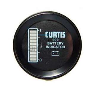 Curtis 900R Battery discharge meter