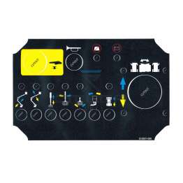 UpRight / Snorkel 512937-000 Decal upper control box
