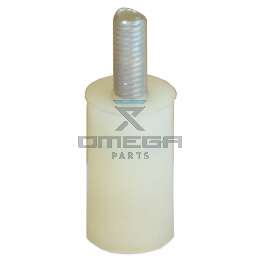 OMEGA 435722 Spacer - M5 - height total - 22 mm - height spacer 10 mm