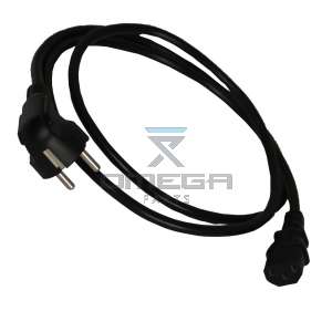 Omega Parts & Service 440-254 Power cord 220Vac | 3x 1,5 mmq |  FM C13 plug