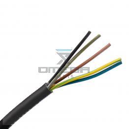 OMEGA 442602 Cable - Flex - 5x2,5mmq - Rubber - color coded