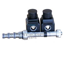 UpRight / Snorkel 058726-002 Hydraulic cartridge valve with coils - 24Vdc