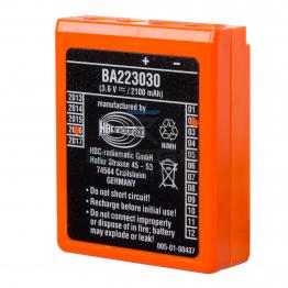 HBC Radiomatic BA225031 Battery  NiMH 3,6 V -  2100 mAh