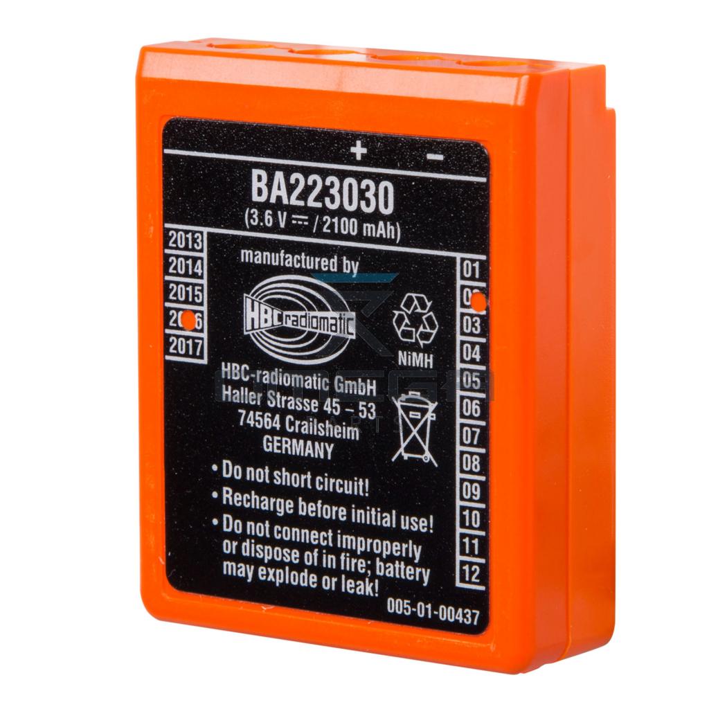 HBC Radiomatic BA223031 Battery  NiMH 3,6 V -  2100 mAh