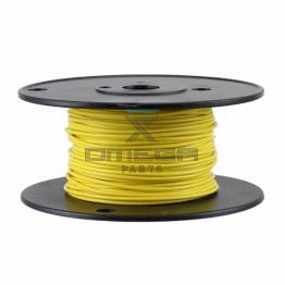OMEGA 459032 Wire yellow - 24AWG - 30mtr