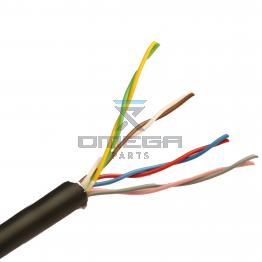 OMEGA 459836 Twisted pair cable - 4x2x0,34mm - shielded