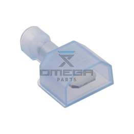 OMEGA 462306 Terminal - male - disconnect - blue