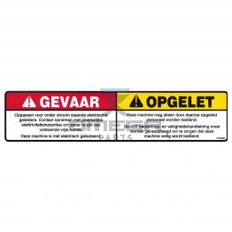 JLG 1704649 Decal - caution
