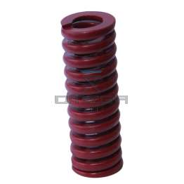 NiftyLift P18177 spring cage wheel - red - high load