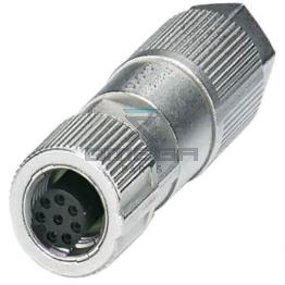 OMEGA 469888 M12 connector - 8way - quick-connect - female