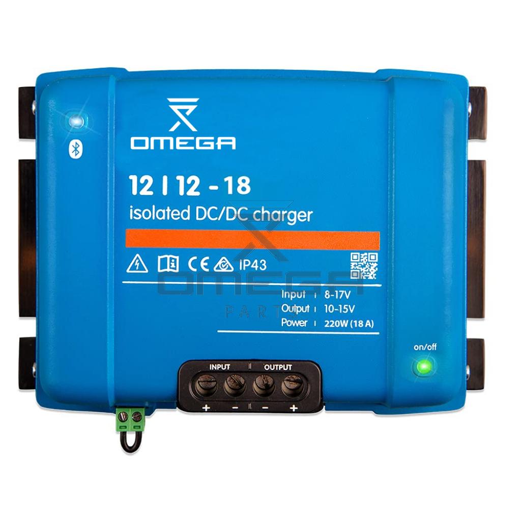 OMEGA 470276 DC - DC 12V - 18A - Lithium isolated on-board charger