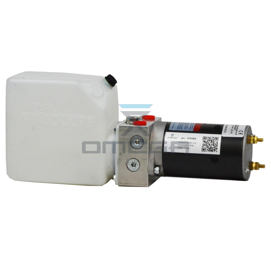 OMEGA 470304 Hydraulic power unit - reversible - 12Vdc - 500W - 0.50cc